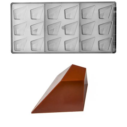 15476 forma na pralinky geometr tvary 7g 3x7 tvaru forma