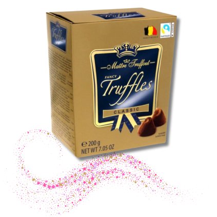 Zlaté Truffle Čokoládové lanýže Classic 200g