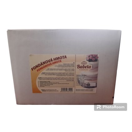 Fondánová hmota bílá 15 kg