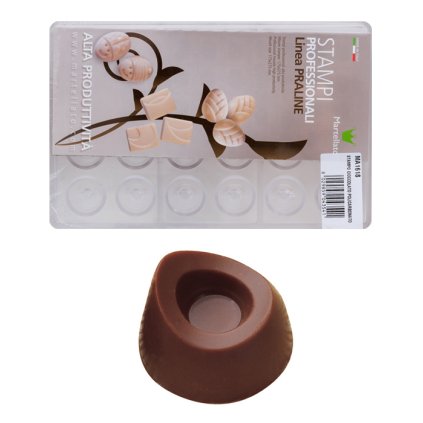 15692 forma na pralinky kruh bez stredu 9g 4x6 tvaru forma