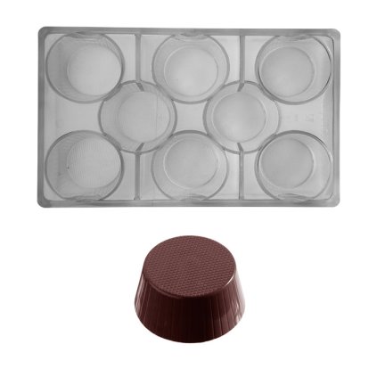15716 forma na pralinky kulaty kosicek 91g 1x8 tvaru forma