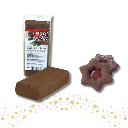 Hotové těsto na vánoční cukroví 400g - Linecké, kakaové