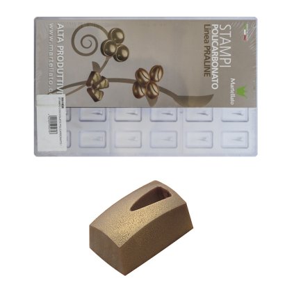 15845 forma na pralinky obdelnik 9g 5x6 tvaru forma