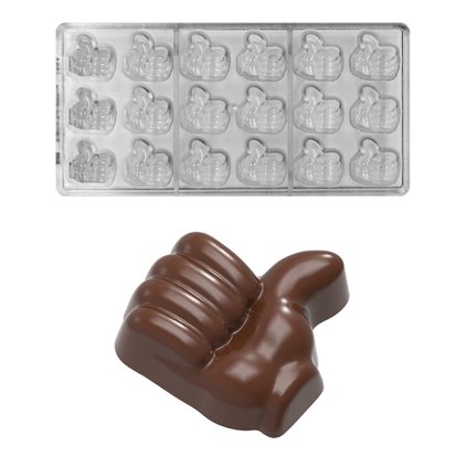 15914 forma na pralinky palec o k 8 4g 3x6 tvaru forma