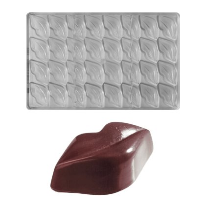 15953 forma na pralinky pusinka 15g 4x8 tvaru forma