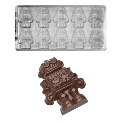 15980 forma na pralinky roboti 16g 2x5 tvaru forma