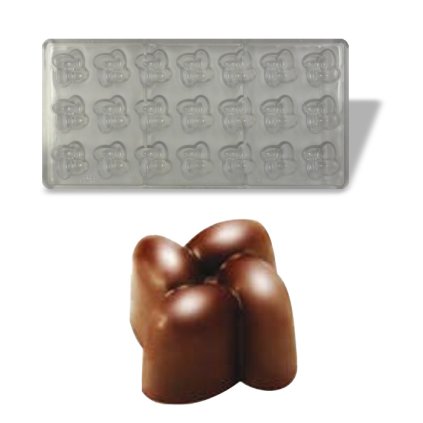 16157 forma na pralinky vetrnik 10g 3x7 tvaru forma