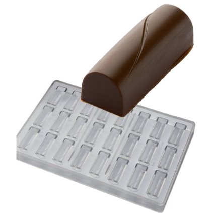 16160 forma na pralinky virgola 9g 3x8 tvaru forma