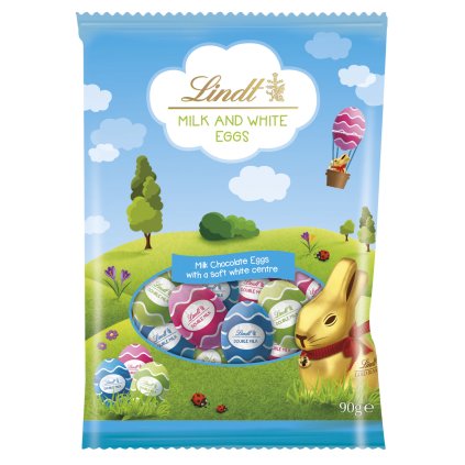 Lindt Double Milk Eggs 90 g