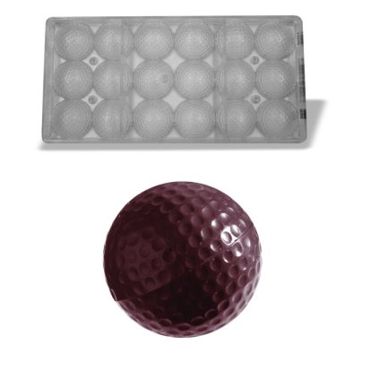 16331 forma na pralinky parovaci golfovy micek 2x20g 3x6 tvaru forma