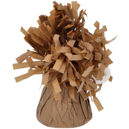 Těžítko na balonky - hnědé 170g  /BP