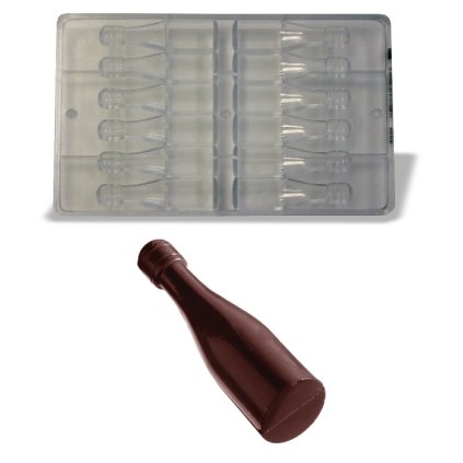 16358 forma na pralinky parovaci lahev 2x15g 6x2 tvary forma