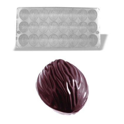 16403 forma na pralinky parovaci vlassky orech 2x7 5g 3x8 tvaru forma