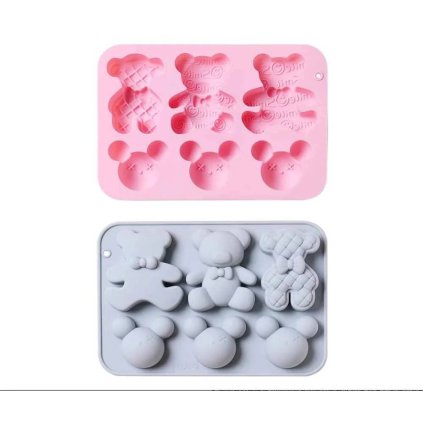 Silikonová forma Medvídci (na 6 ks) ▹