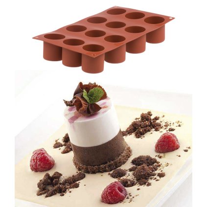 9782 forma silikonova 12ks valec prum 4 8 v 5cm