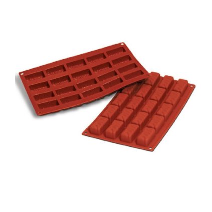 9869 forma silikonova 20ks nugat 5x2 5cm v 2cm
