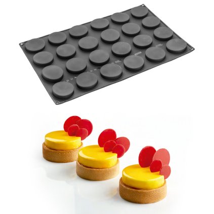 9905 forma silikonova 24ks insert kolecko prum 7 4 v 1 5cm