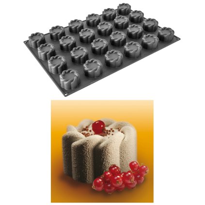 9908 forma silikonova 24ks intreccio prum 7 v 4cm 130ml