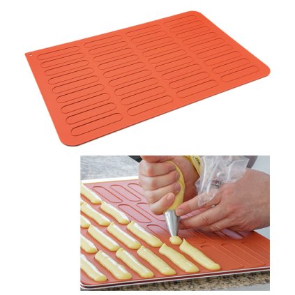 10013 forma silikonova 36 ks eclairs tvar 12 5x2 5cm