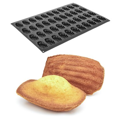 10028 forma silikonova 44ks madeleine 7 8x4 5 v 1 8cm 35ml