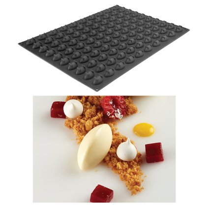 10037 forma silikonova 49ks quenelle 6 6x3 3 v 3cm 32ml