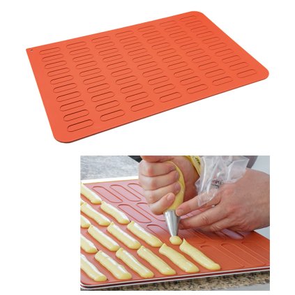10148 forma silikonova 70 ks mini eclairs tvar 6x1 8cm