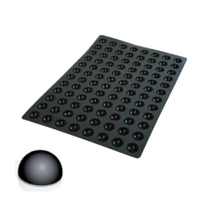 10202 forma silikonova 96ks polokoule prum 3 5 v 1 75cm