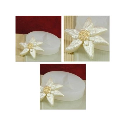 10274 forma silikonova 3d alpska hvezda prum 6 7 v 1 5cm