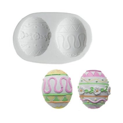 10493 forma silikonova 3d velikonocni vejce 5 3x4 3cm