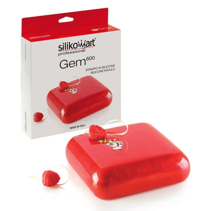 10616 forma silikonova design zaobleny ctverec 600ml