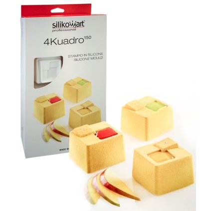 10619 forma silikonova design 4kuadro 8x150ml