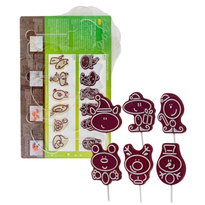 16595 formy na coko lizatka lolli pop zimni postavicky 30g 6 tvaru 2 formy