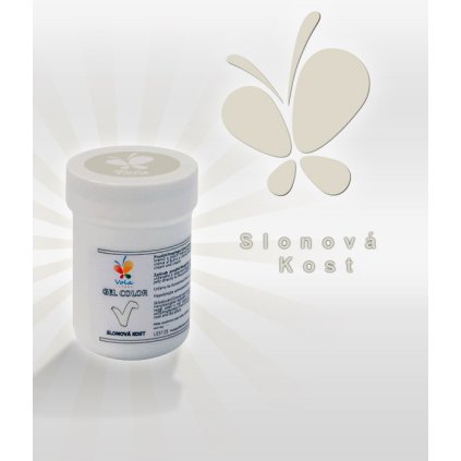 4145 gelova barva slonova kost 30 g kelimek