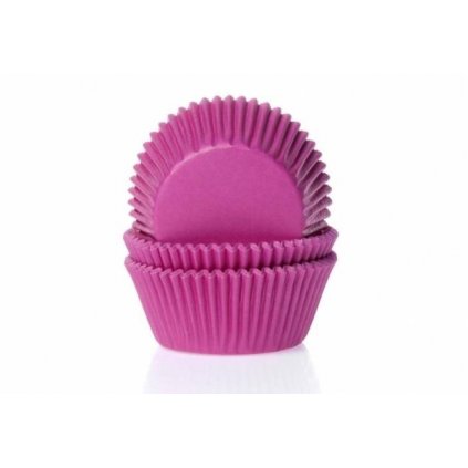 Košíček na muffiny růžový 50ks  | Cukrářské potřeby