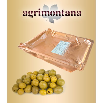 2081 olivy kandovane agrimontana zelene 2 kg vanicka vakuum