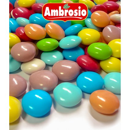 3476 pecky cokoladove big bong 1 4cm barevne 1 kg sacek