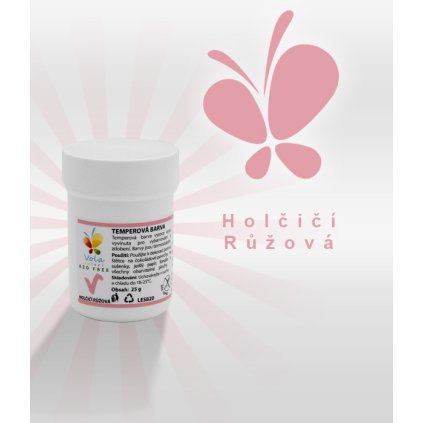 4295 temperova barva af holcici ruzova 25 g kelimek