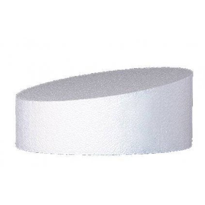 Polystyrenová maketa na šikmý dort 25x10cm - Decora  | Cukrářské potřeby