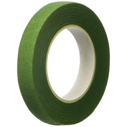 Papírová páska na květinové dráty 12 mm 27m světle zelená - Decora  | Cukrářské potřeby