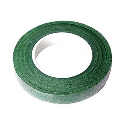 Papírová páska na květinové dráty 12 mm 27m zelená - Decora  | Cukrářské potřeby