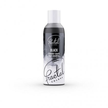 Airbrush barva tekutá Fractal - Black (100 ml) /D_6117