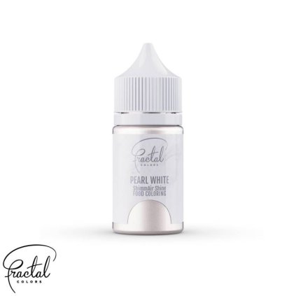 Dekorativní airbrush perleťová barva tekutá Fractal - Pearl White (33 g) /D_6222