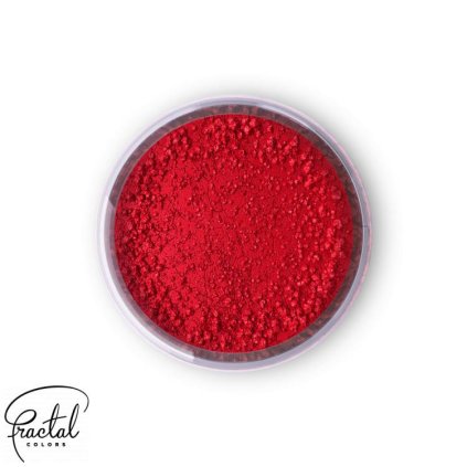 Jedlá prachová barva Fractal - Cherry Red (2,5 g) ♡