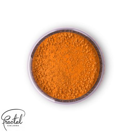 Jedlá prachová barva Fractal - Orange (2,5 g) ♡