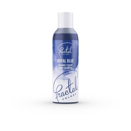 Airbrush barva tekutá Fractal - Royal Blue (100 ml) ♡