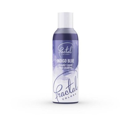 Airbrush barva tekutá Fractal - Indigo Blue (100 ml) ♡