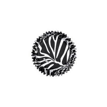 Barevné košíčky Zebra 36 ks - Wilton  | Cukrářské potřeby