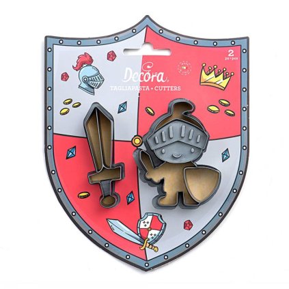 Decora vykrajovátko Rytíř (2 ks) ♡