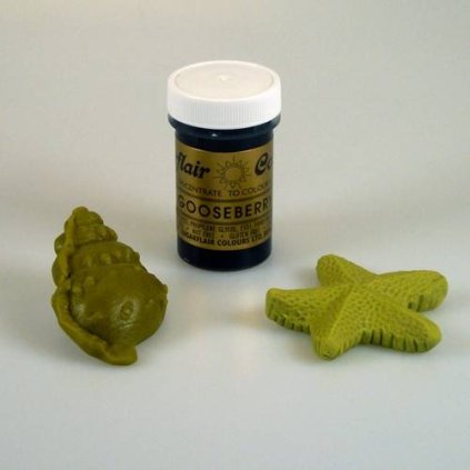 Gelová barva Sugarflair (25 g) Gooseberry ▹