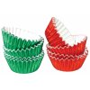 Alvarak hliníkové košíčky na pralinky zelené a červené (50 ks)